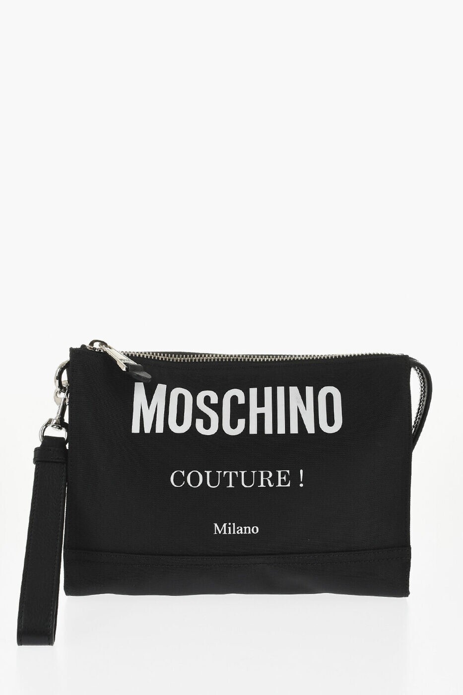 モスキーノ MOSCHINO クラッチバッグ メンズ ブラック Clutch and Wristlets Bags A8401 8201 2555M 関税 送料無料 ラッピング無料 2025AW dk