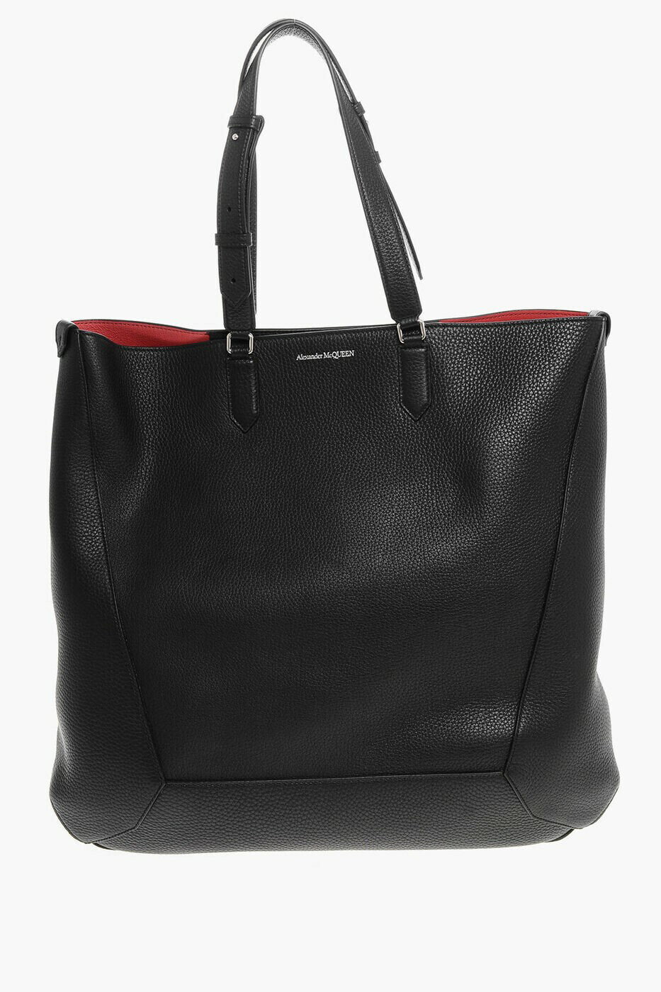 アレキサンダー マックイーン ALEXANDER MCQUEEN トートバッグ メンズ ブラック Tote bags 7581411AAPO1000 関税 送料無料 ラッピング無料 2025AW dk