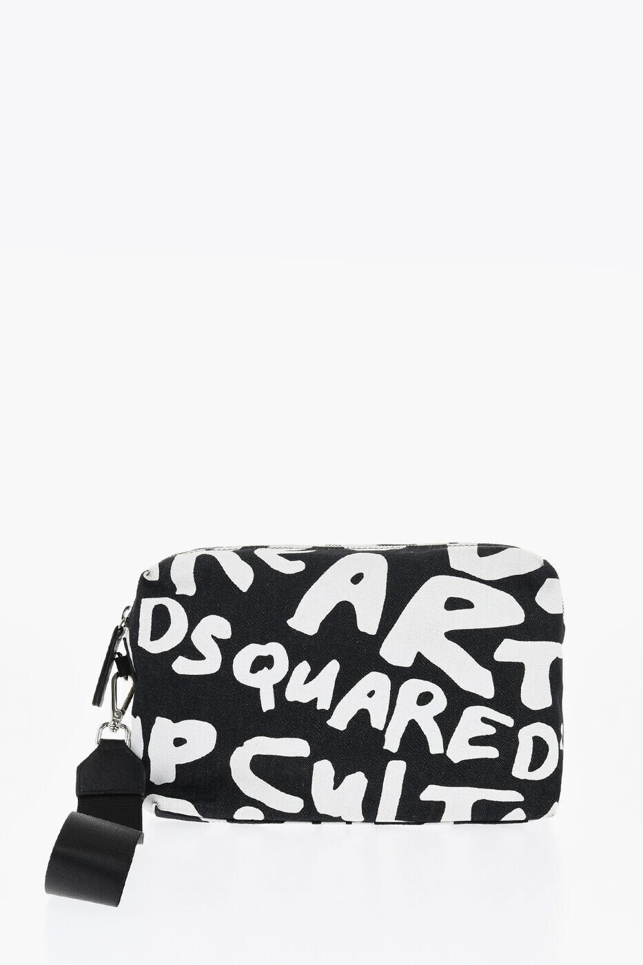 ディースクエアード DSQUARED2 クラッチバッグ メンズ ブラック Clutch and Wristlets Bags CLM0012 10107279 M063 関税 送料無料 ラッピング無料 dk