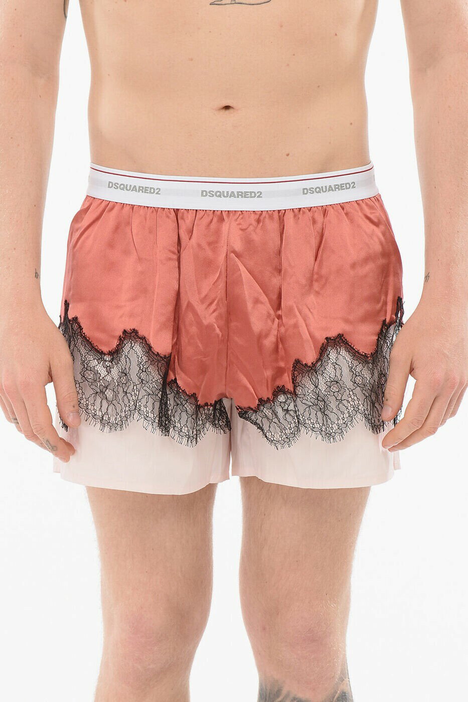 ディースクエアード DSQUARED2 アンダーウェア メンズ ホワイト Bodysuits D9LE64950 ISA01 650 関税 送料無料 ラッピング無料 dk