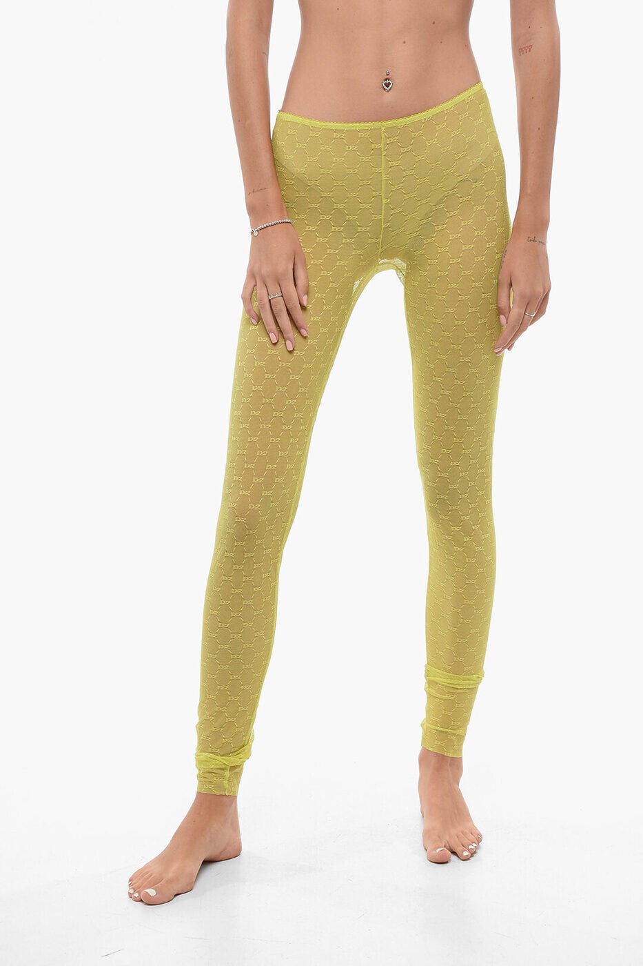 ディースクエアード DSQUARED2 アンダーウェア レディース イエロー Underwear D8R053710 ISA01 010 関税 送料無料 ラッピング無料 dk