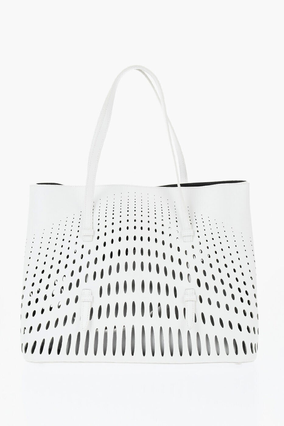 アライア ALAIA トートバッグ レディース ホワイト Tote bags AA1S06732CA238010 関税 送料無料 ラッピング無料 2025SS dk