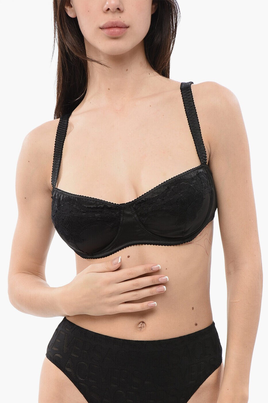 ドルチェ&ガッバーナ DOLCE&GABBANA アンダーウェア レディース ブラック Underwear O1A14T FUAD8 N0000 関税 送料無料 ラッピング無料 2025SS dk