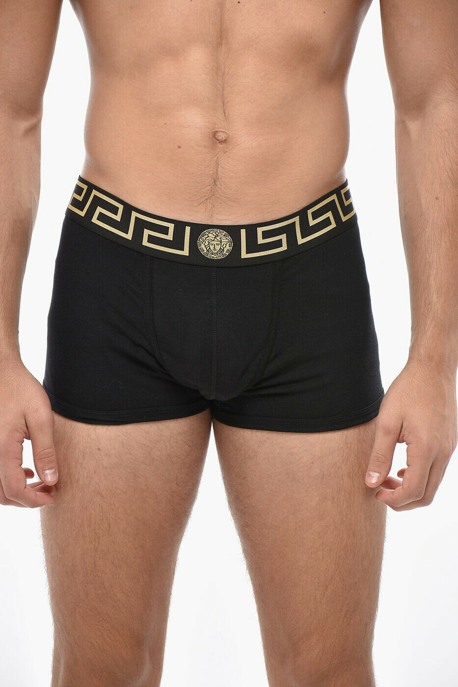 ヴェルサーチ VERSACE アンダーウェア メンズ ブラック Bodysuits AU10026 AC00059 A80G 関税 送料無料 ラッピング無料 2025SS dk