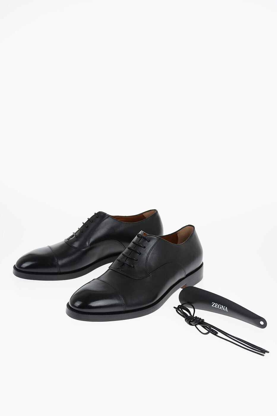 ゼニア ZEGNA バレエシューズ シューズ メンズ ブラック Ballet flats LHCLG A5683Z NER 関税 送料無料 ラッピング無料 2025AW dk