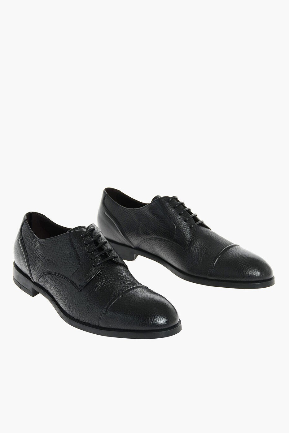 ゼニア ZEGNA ダービーシューズ シューズ メンズ ブラック Derby shoes A4379X LHCVO 001 関税 送料無料 ラッピング無料 2025AW dk