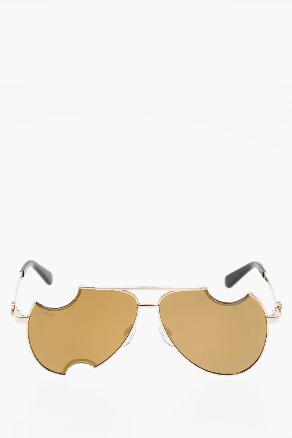 オフホワイト OFF WHITE サングラス サングラス・メガネ メンズ ゴールド Sunglasses OERI071S23MET0017676 関税 送料無料 ラッピング無料 2025SS dk
