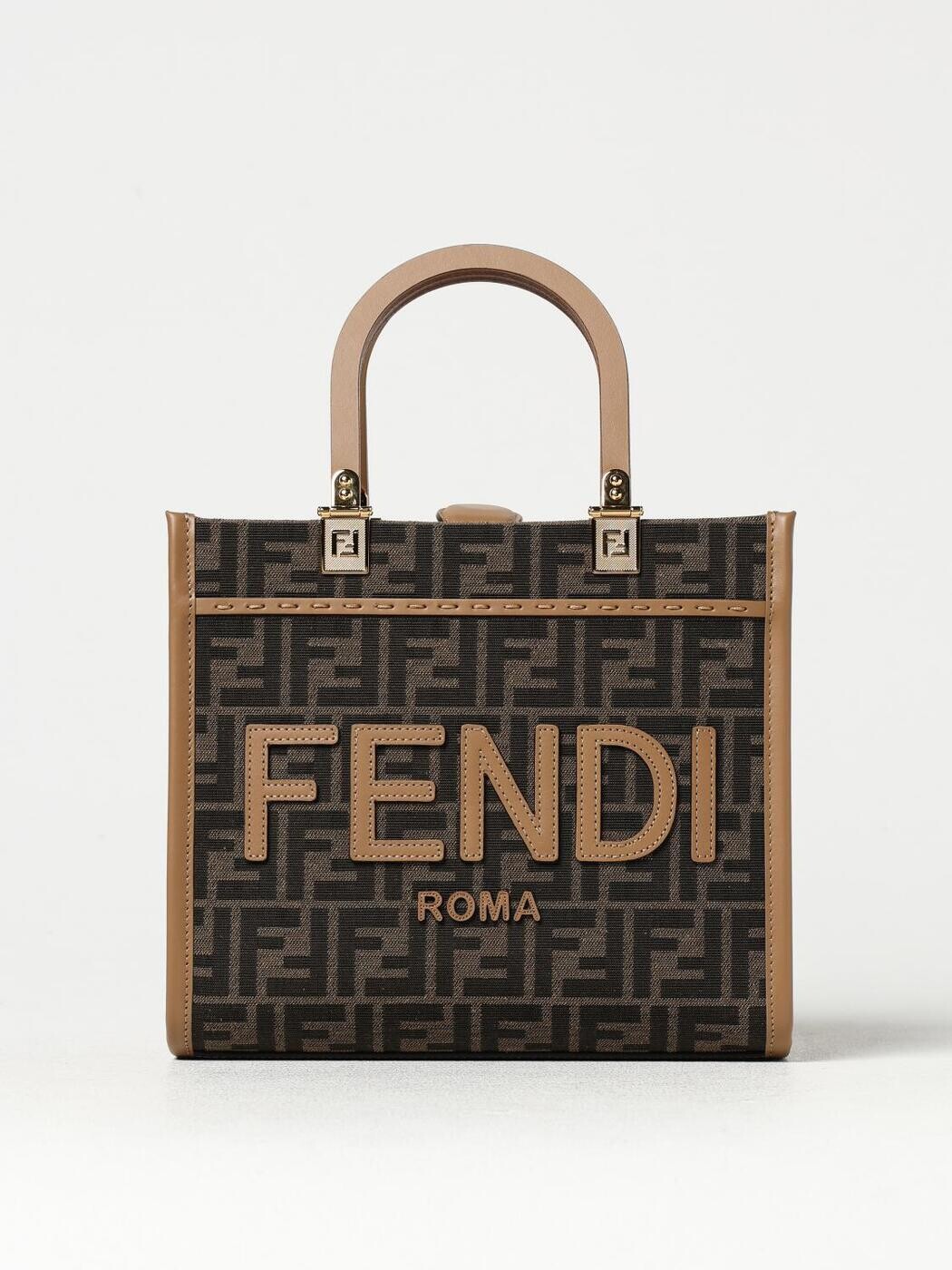 フェンディ FENDI トートバッグ レディース Tote bags 8BH394ALVY Tobacco 関税 送料無料 ラッピング無料 2025AW gi