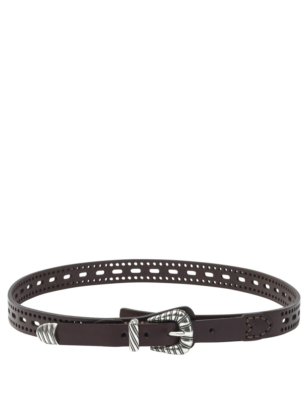 エトロ ETRO ベルト レディース ブラウン Belts Leather belt with perforated details WP3B0057AE294M0696 Brown 関税 送料無料 ラッピング無料 2025AW vi