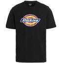 ショッピングディッキーズ 【楽天スーパーSALE対象商品】 DICKIES ディッキーズ Black T-shirt 'Icon Logo' Tシャツ メンズ 秋冬2022 DK0A4XC9BLK1 ju