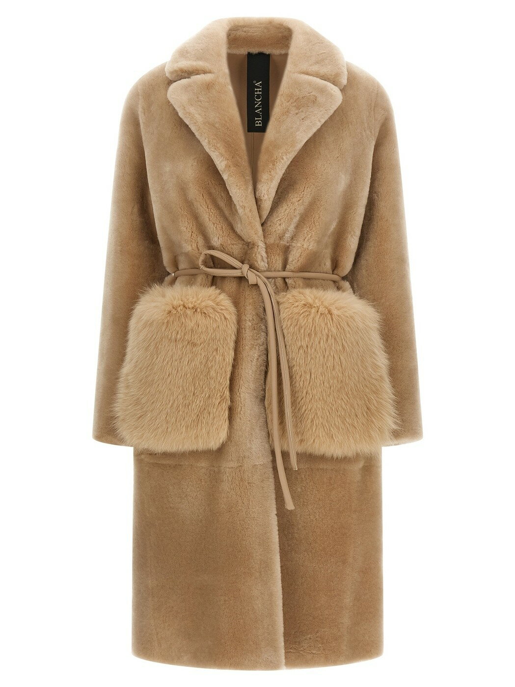 ブランカ BLANCHA ハイテクアクセサリー ファッション小物 レディース ベージュ Hi-tech accessories 'Merino Straight-Volpe' fur 25162200SABBIA Beige 関税 送料無料 ラッピング無料 2025AW ju