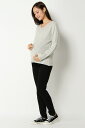 【お買い物マラソン!ポイントアップ10倍!2019/01/24 20:00~2019/01/28 01:59】【マタニティ】ママポカ ポンチリブスキニーパンツ