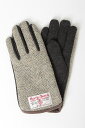 【お買い物マラソン!ポイントアップ10倍!2018/06/26 20:00?2018/06/30 23:59】MEN'S【Harris Tweed】グローブ