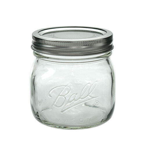 ボールメイソンジャー ワイドマウス コレクションエリート 480ml / Ball Mason Jar Collection Elite Wide Mouth 16oz