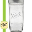 ボールメイソンジャー正規品 ワイドマウス 710ml / Ball Mason Jar Wide Mouth Pint & Half 24oz