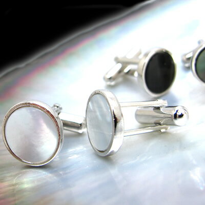 SHELL CUFFLINKS シェルカフス13mm カフス　カフスボタン　カフリンクス