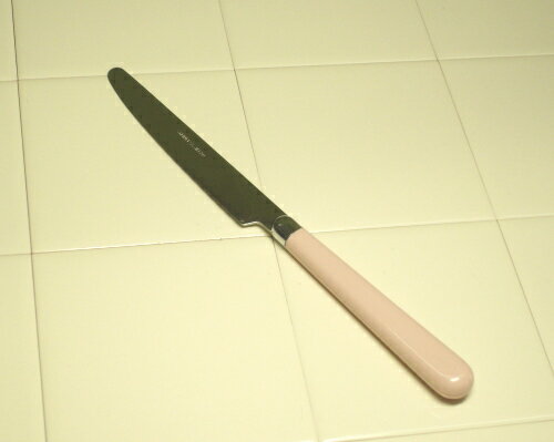 【20％OFF！】カラーカトラリーピンク　デザートナイフ