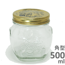 クワトロスタジオーニ キャニスター 角 500ml #039191 SK