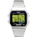 TIMEX 腕時計 メンズ レディース シルバー デジタル タイメックス T78587 レトロチック アメリカン プレゼント ギフト ウォッチ かっこいい おしゃれ