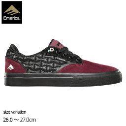 【5/9 20___00から4時間限定★15%OFFクーポン配布中♪】Emerica DICKSON×INDEPENDENT RED/BLACK スニーカー エメリカ インディペンデント ディクソン スケボー シューズ 靴