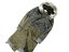 定価42.1万 USA製 17FW GREG LAUREN グレッグローレン Pewter Nylon Army Tent Long Snorkel Flight Jacket ダメージ加工 中綿 ロング フライト ジャケット コート KHAKI / 1(ym190211-22)・2(ym190211-23)