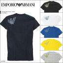 エンポリオアルマーニ/EMPORIO ARMANI メンズ Vネック 半袖 Tシャツ ATHLETICS BIG EAGLE 男性 ブランド ファッション トップス 誕生日プレゼント 彼氏 父 ギフト【送料無料】【あす楽】【父の日 ギフト プレゼント】