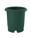 バラ鉢 10号 ダークグリーン【和にも洋にも調和するプラスチック園芸プランター】