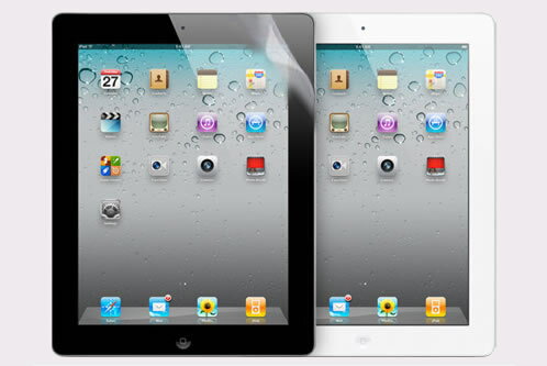 New iPad/iPad3/新しいiPad/iPad2用液晶保護フィルム （スクリーンプロテクター）光沢仕様【iPad2・アイパッド2・ケース・Screen protector IPAD用】