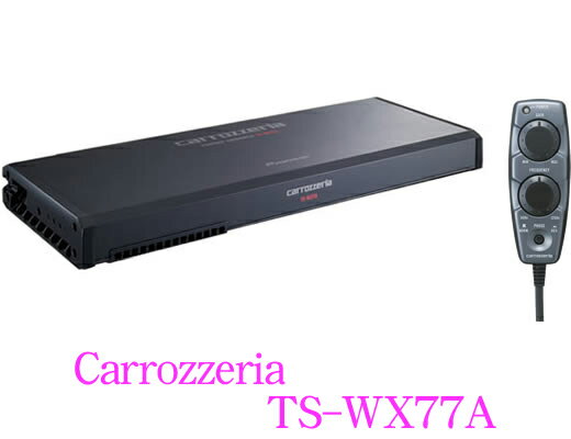 カロッツェリア★TS-WX77A 200Wアンプ内蔵16cm×2パワードサブウーファー