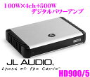 JL AUDIO★HD900/5 Class Dフルレンジ 100W×4ch+500Wデジタルパワーアンプ