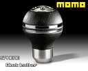 【本商品エントリーでポイント5倍!】MOMO モモシフトノブ SK-01 SPHERE Black leather (スフェラ ブラックレザー)