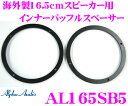 ALPHA PARTS AL165SB5 海外製16.5cmスピーカー用 インナーバッフルスペーサー