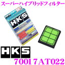 【本商品エントリーでポイント8倍!】HKS エアフィルター 70017-AT022 トヨタ ノア ヴォクシー80系 20系 ハリアー 60系 プリウス 30系 等用 純正交換用スーパーハイブリッドフィルター 純正品番:17801-37020 対応