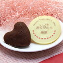 バレンタインメッセージクッキーとハートチョコフィナンシェセット