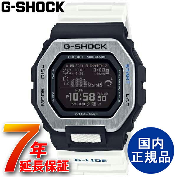 G-SHOCK CASIO <strong>ジーショック</strong> <strong>カシオ</strong> デジタル <strong>G-LIDE</strong> Bluetooth モバイルリンク メンズ ウォッチ 国内正規品 腕時計【<strong>GBX-100-7JF</strong>】