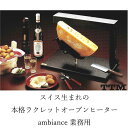 9月上旬入荷予定スイス生まれの本格ラクレットオーブ