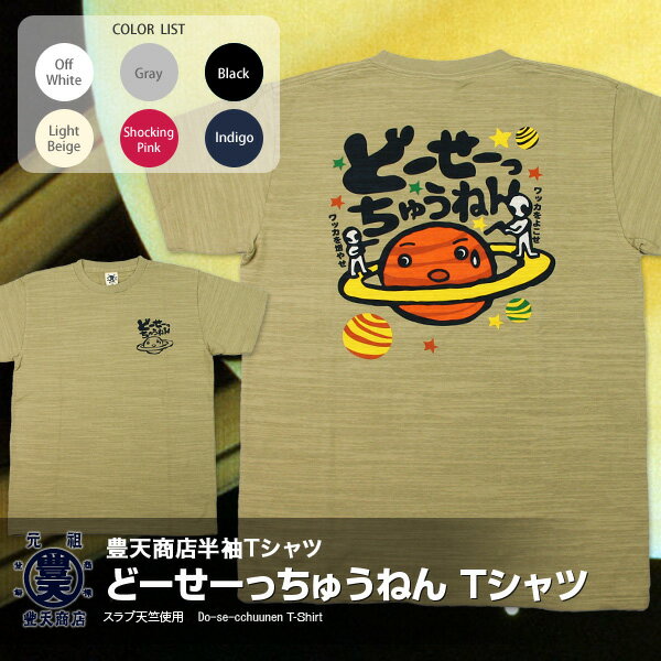 【新作】どーせーっちゅうねん　つむぎ天竺半袖Tシャツ