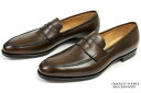 クロケット&ジョーンズ ハンドグレード ローファー クロフォード ダークブラウン(CROCKETT&JONES CRAWFORD DARK BROWN)