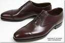 クロケット&ジョーンズ ハンドグレード ストレートチップ フェヴァーシャム バーガンディ(CROCKETT&JONES FAVERSHAM BURGUNDY ANTIQUE CALF)