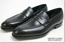 クロケット&ジョーンズ ハンドグレード スリッポン マーストン ブラック(CROCKETT&JONES MARSTON BLACK CALF)