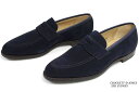 クロケット&ジョーンズ ローファー シドニー ネイビースエード(CROCKETT&JONES SYDNEY OCEAN SUEDE)