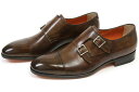 サントーニ ダブルモンク ブラウン (SANTONI 41652 OLD ENGLAND BROWN)