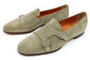 【SALE/セール対象商品】サントーニ ダブルモンクスリッポン ベージュ(SANTONI 12747 CHAMOIS BEIGE)