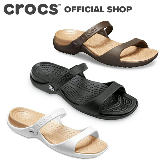 【クロックス公式】クレオ サンダル Cleo Sandal / crocs サンダル レディース アウトレット outlet ぺたんこ【PR1】