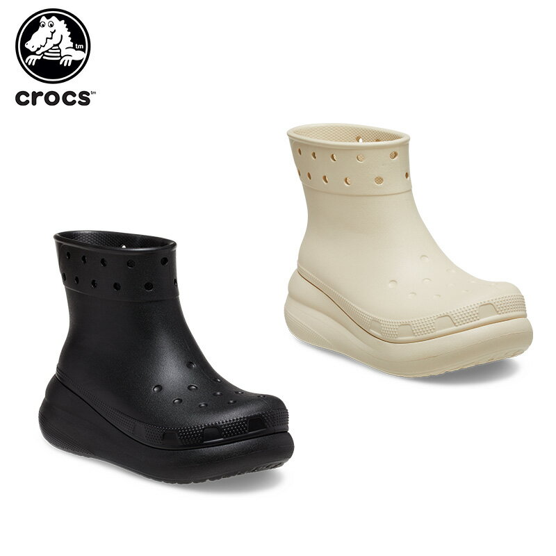 【セール期間中P5倍!】【20%OFF】クロックス(crocs) クラシック クラッシュ ブーツ(classic crush boot) メンズ/レディース/男性用/女性用/ブーツ/長靴/厚底[C/B]