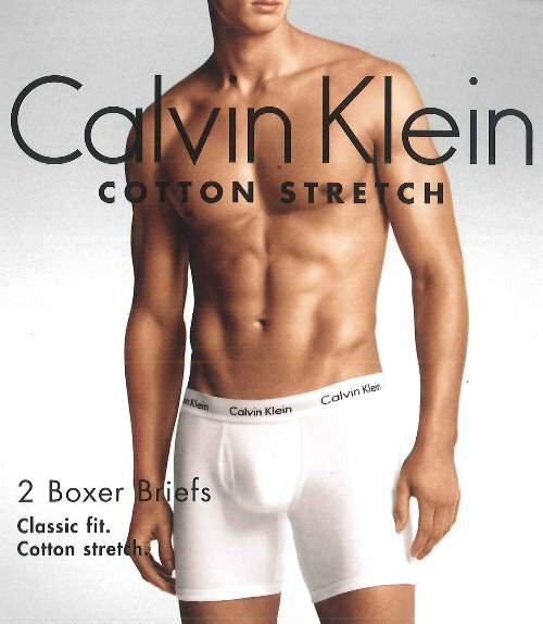 Calvin Klein Cotton Stretch 2-Pack Boxer Brief　【2枚組み】　S/L　 　　　　/正午まで当日発送/土日祝日不可