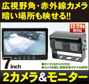 デュアルバックカメラ&車載モニター トラックにぴっ