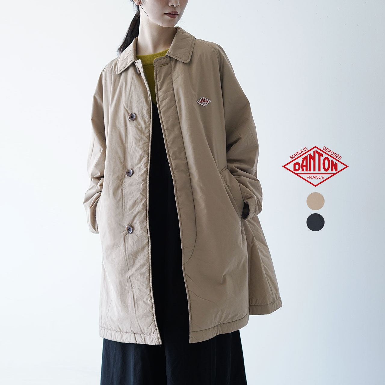 ダントン DANTON インサレーション パディングコート バルマカーンコート INSULATION PADDING COAT レディース 2022秋冬 DT-A0204NOR 【送料無料】1030