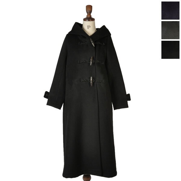 mizuiro ind. ミズイロインドウールロング　ダッフルコート・3-270014(全3色)(free)