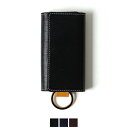 Whitehouse Cox ホワイトハウスコックス KEY CASE WITH RING 型押しブライドルレザー キーケース ホリデーライン・s-9692hl (ユニセックス)【送料無料】
